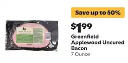 Grocery Outlet Greenfield Applewood Uncured Bacon offer