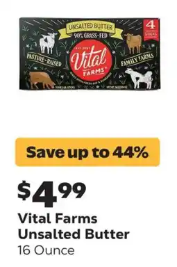 Grocery Outlet Vital Farms Unsalted Butter offer