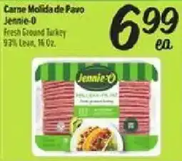 El Super Jennie-O Fresh Ground Turkey offer
