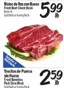 El Super Fresh Beef Chuck Steak offer