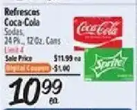 El Super Coca-Cola Sodas offer