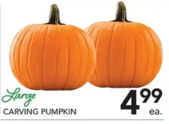 Pete's Fresh Market CARVING PUMPKIN offer