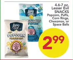 Pete's Fresh Market Popcorn, Puffs, Corn Rings, Cheezmos, or Space Balls offer