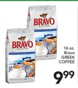 Pete's Fresh Market Bravo GREEK COFFEE offer