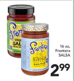 Pete's Fresh Market 16 oz, Frontera SALSA offer
