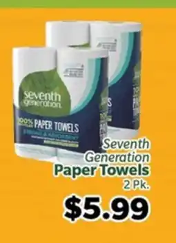 Living Fresh Market Seventh Generation Paper Towels offer