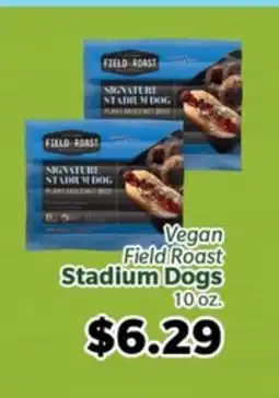 Living Fresh Market Vegan Field Roast Stadium Dogs offer