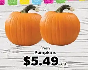 Living Fresh Market Fresh Pumpkins offer