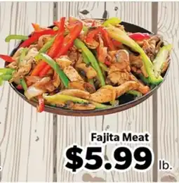 Living Fresh Market Fajita Meat offer