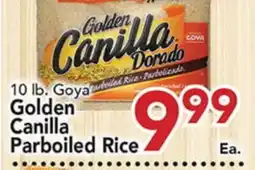 Eurofresh Market 10 lb. Goya Golden Canilla Parboiled Rice offer