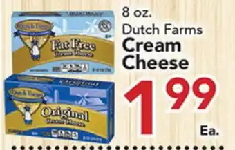 Eurofresh Market Dutch Farms Cream Cheese offer