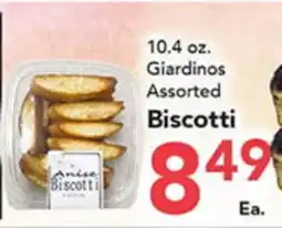 Eurofresh Market Giardinos Assorted Biscotti offer