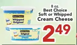 Eurofresh Market Best Choice Soft or Whipped Cream Cheese offer