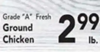Eurofresh Market Grade A Fresh Ground Chicken offer