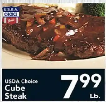 Eurofresh Market USDA Choice Cube Steak offer