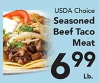 Eurofresh Market USDA Choice Seasoned Beef Taco Meat offer
