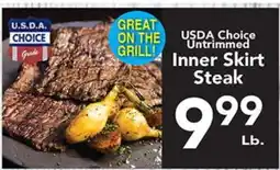 Eurofresh Market USDA Choice Untrimmed Inner Skirt Steak offer