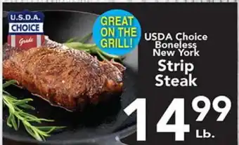 Eurofresh Market USDA Choice Boneless New York Strip Steak offer