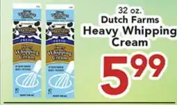 Eurofresh Market Dutch Farms Heavy Whipping Cream offer