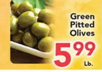 Eurofresh Market Green Pitted Olives offer