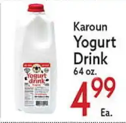 World Fresh Market Karoun Yogurt Drink offer
