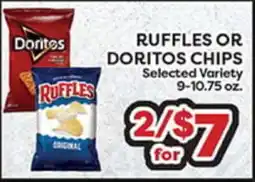 Torres Supermercado RUFFLES OR DORITOS CHIPS offer