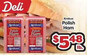 Torres Supermercado Krakus Polish Ham offer