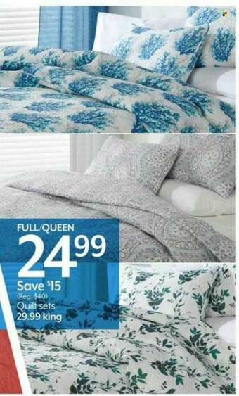 Bealls Quilt Sets offer
