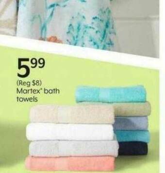 Bealls Martex Bath Towels offer