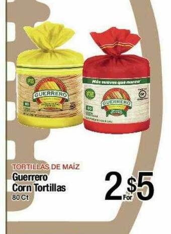 Jons International Guerrero Corn Tortillas offer
