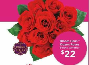 QFC Bloom Haus™ Dozen Roses offer