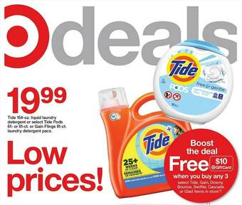 Target Tide Pods offer