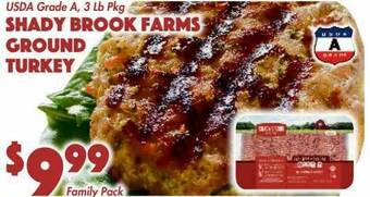 The Food Emporium Shady Brook Farms Ground Turkey offer