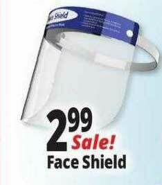 Ocean State Job Lot Face Shield offer