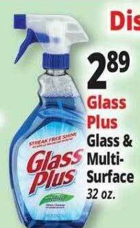 Ocean State Job Lot Glass Plus Glass & Multi Surface offer