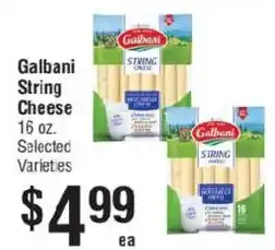 Smart & Final Galbani string cheese offer