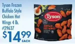 Smart & Final Tyson buffalo style chicken hot wings offer