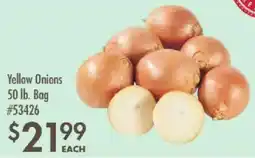 Smart & Final Yellow Onions offer
