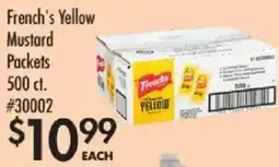 Smart & Final French's yellow mustard packets offer