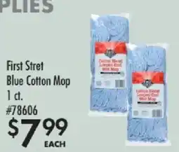 Smart & Final First Stret Blue Cotton Mop offer