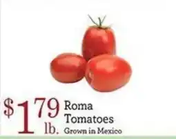 Yoke's Fresh Market Roma Tomatoes offer