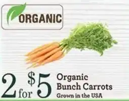 Yoke's Fresh Market Organic Bunch Carrots offer