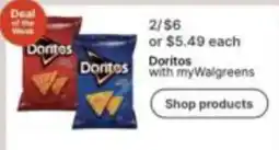 Walgreens Doritos offer