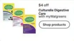 Walgreens Culturelle Digestive Care offer