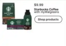 Walgreens Starbucks Coffee with myWalgreens offer