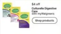 Walgreens Culturelle Digestive Care offer