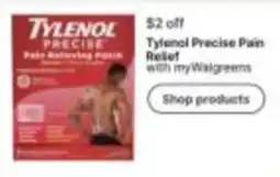 Walgreens Tylenol Precise Pain Relieving Patch offer