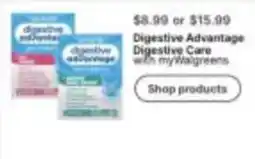 Walgreens Digestive Advantage Digestive Care with myWalgreens offer