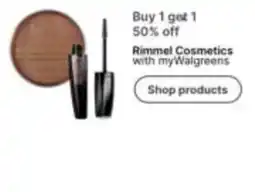 Walgreens Rimmel Cosmetics offer
