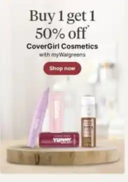 Walgreens CoverGirl Cosmetics offer